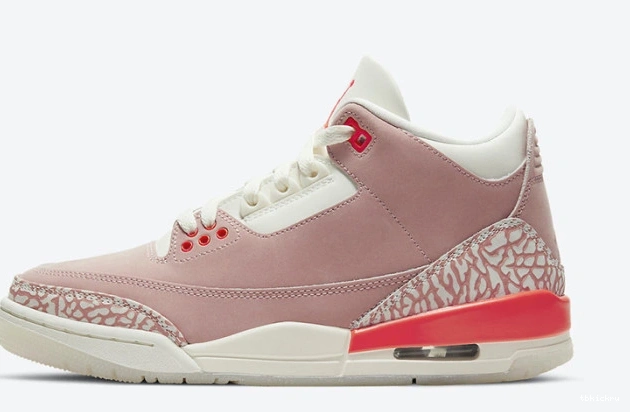 Reps TBK Pink Jordan Retro 3 (W) Rust CK9246-600 0627